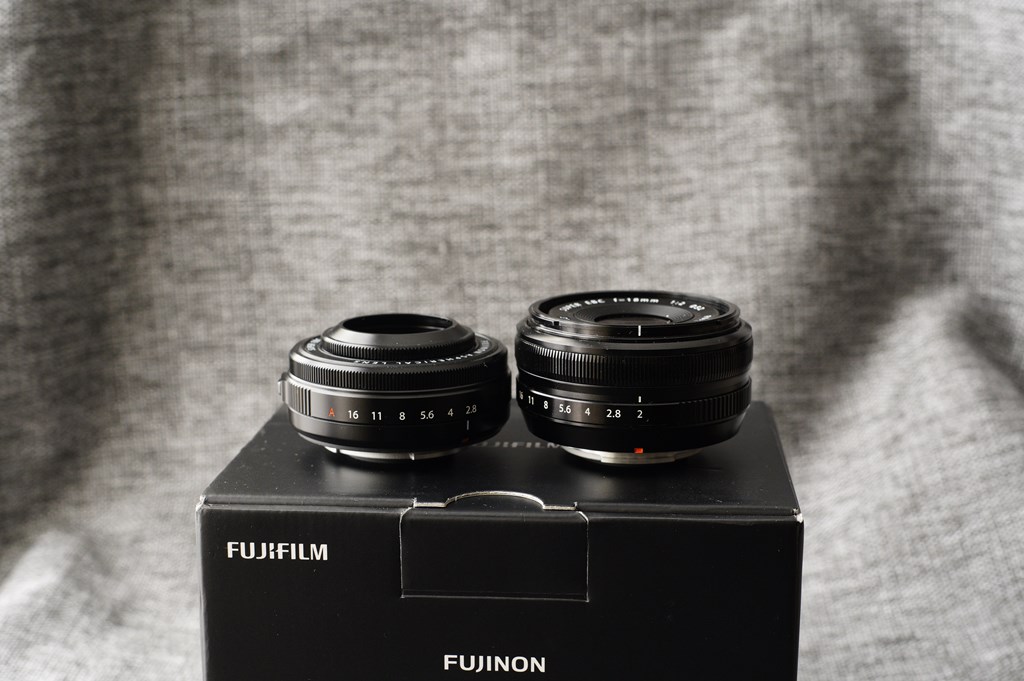 Fujinon XF27mmF2.8 R WR ve Fujifilm XF 18mm f/2 R